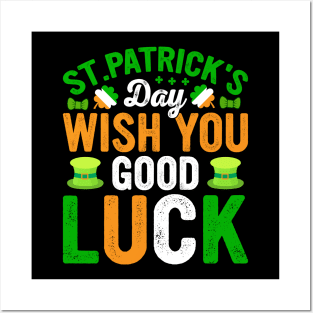 St Patrick’s day wish you good luck Posters and Art